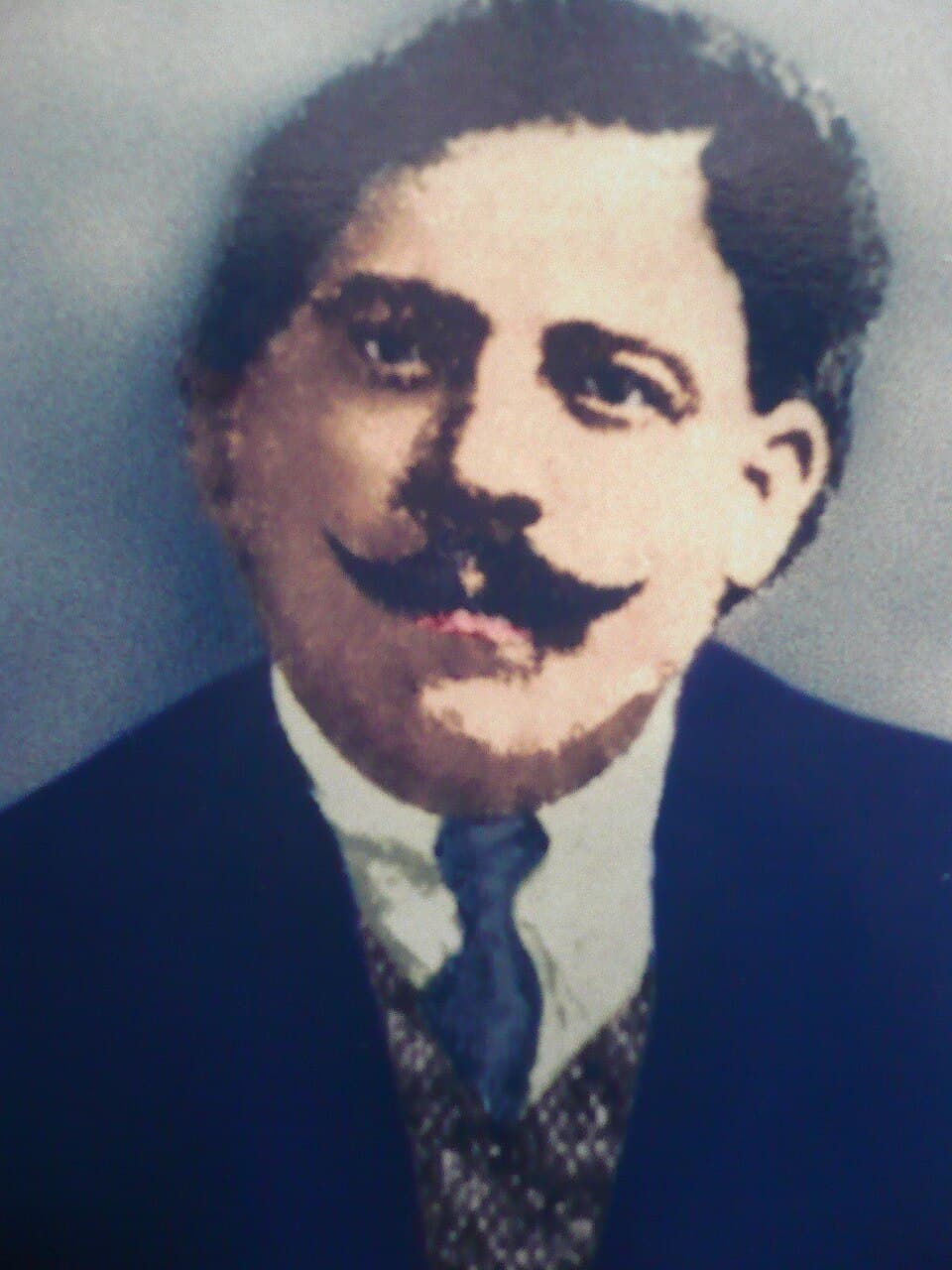 Portrait colorisé d’Amar Imache